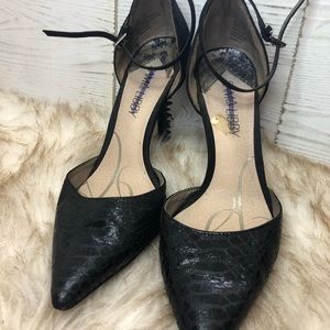 Sam Libby Spiked Heel in black